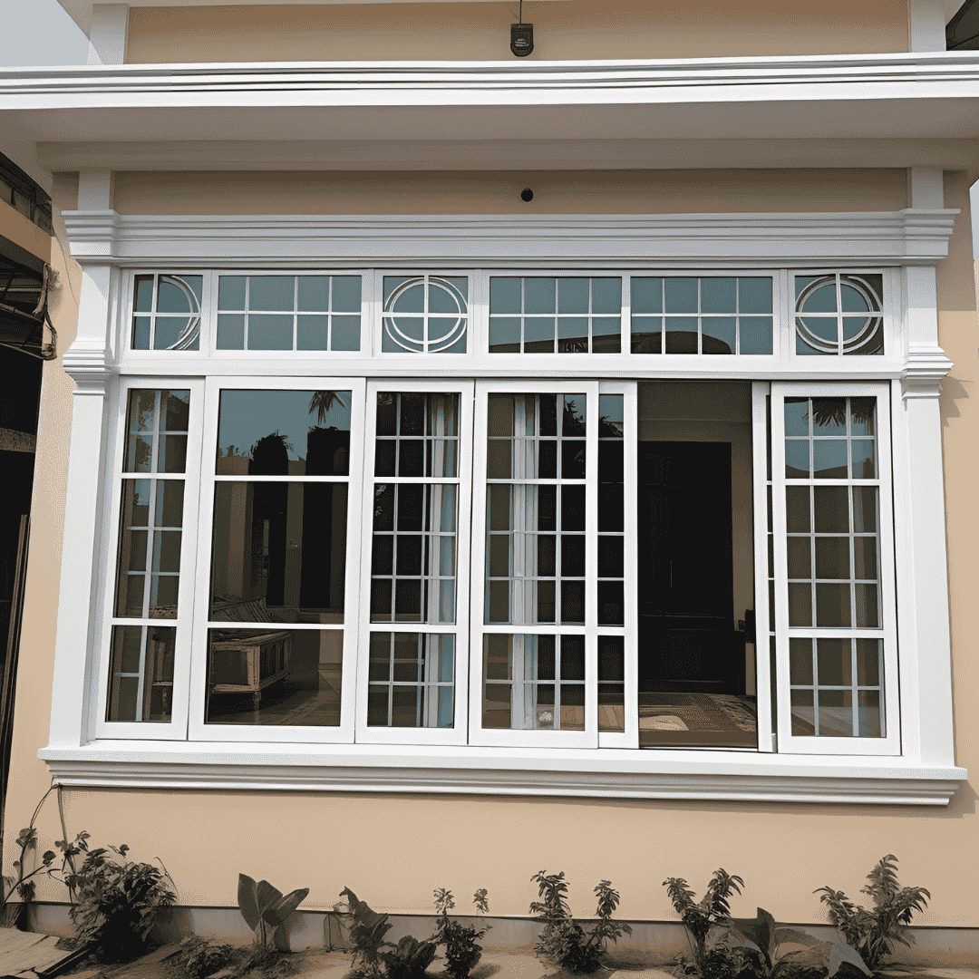 Stylish & Practical uPVC Top Hung Windows for Madurai Homes