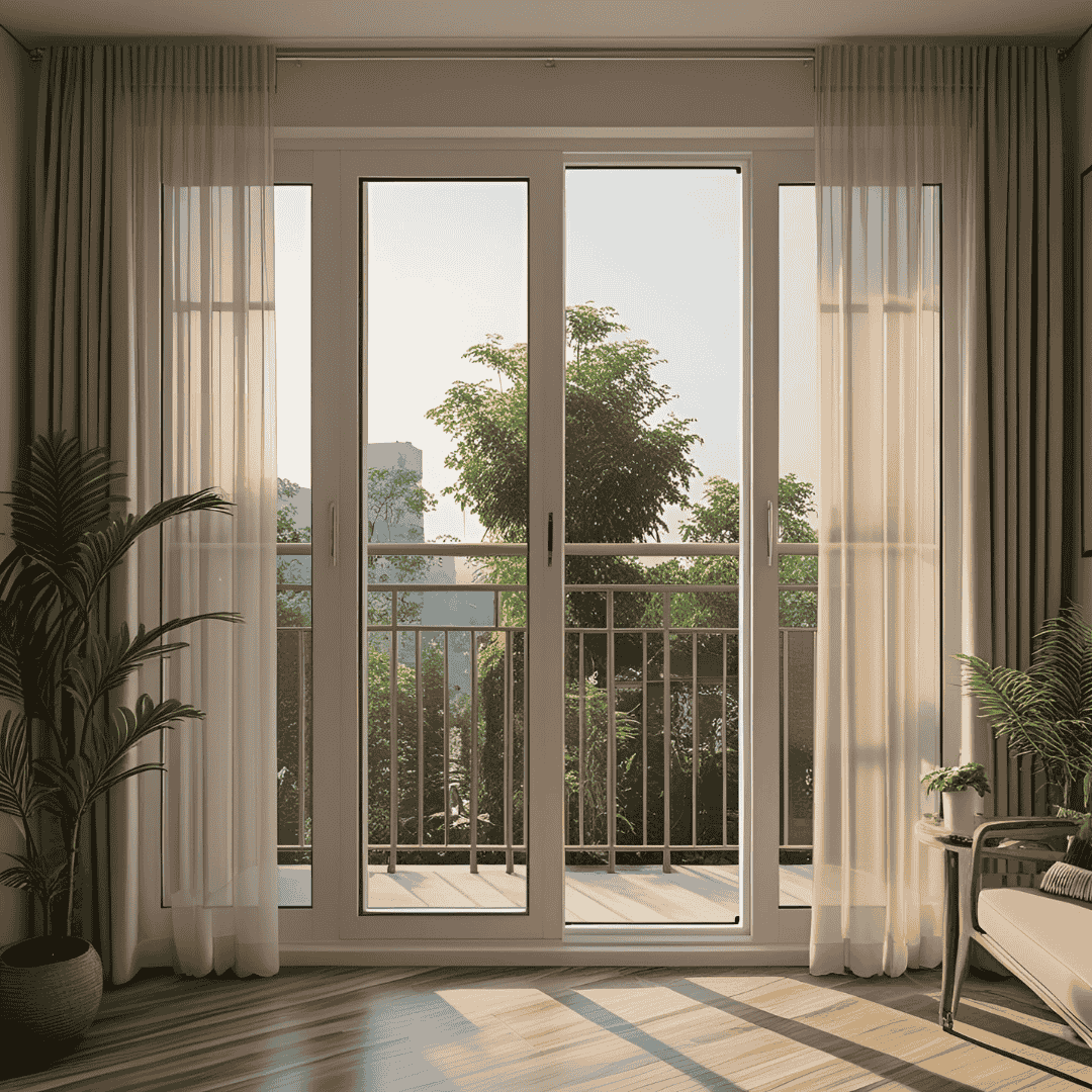 Space-Saving uPVC Sliding Doors for Balconies & Patios in Madurai