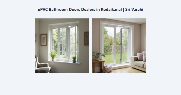 Best uPVC Bathroom Doors Dealers in Kodaikanal | Sri Varahi