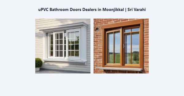 Best uPVC Bathroom Doors Dealers in Moonjikkal, Kodaikanal | Sri Varahi