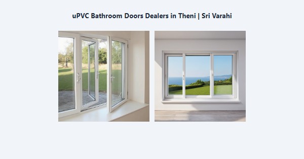 Best uPVC Bathroom Doors Dealers in Theni | Sri Varahi