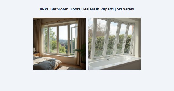 Best uPVC Bathroom Doors Dealers in Vilpatti, Kodaikanal | Sri Varahi