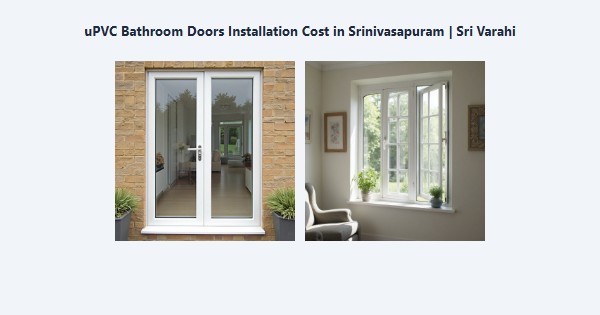 Best uPVC Bathroom Doors Installation Cost in Srinivasapuram, Kodaikanal | Sri Varahi
