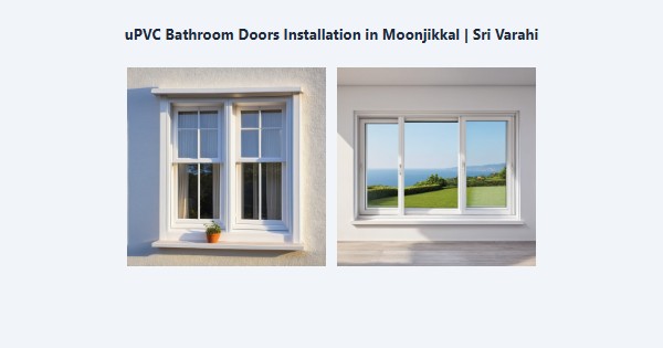 Best uPVC Bathroom Doors Installation in Moonjikkal, Kodaikanal | Sri Varahi