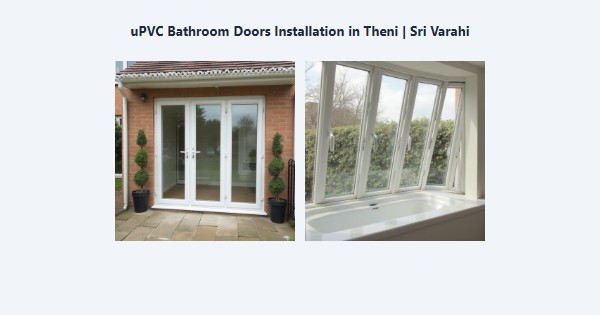 Best uPVC Bathroom Doors Installation in Theni | Sri Varahi