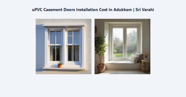 Best uPVC Casement Doors Installation Cost in Adukkam, Kodaikanal | Sri Varahi