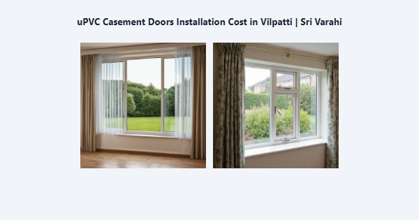Best uPVC Casement Doors Installation Cost in Vilpatti, Kodaikanal | Sri Varahi