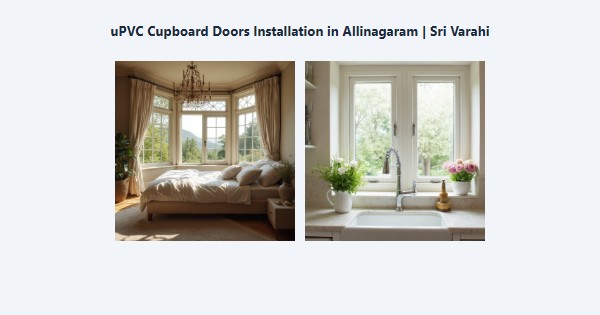 Best uPVC Cupboard Doors Installation in Allinagaram, Theni | Sri Varahi