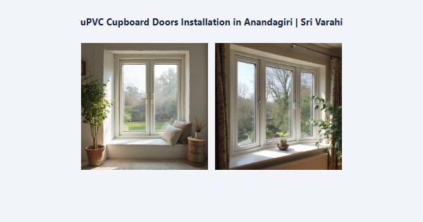 Best uPVC Cupboard Doors Installation in Anandagiri, Kodaikanal | Sri Varahi
