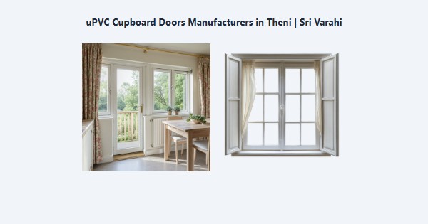 Best uPVC Cupboard Doors Manufacturers in Theni | Sri Varahi