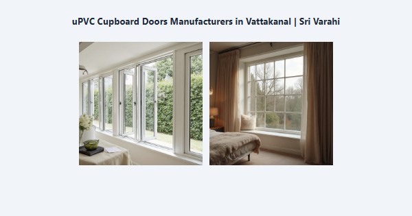 Best uPVC Cupboard Doors Manufacturers in Vattakanal, Kodaikanal | Sri Varahi