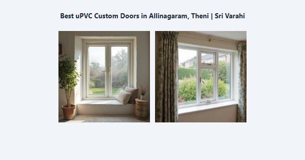 Best uPVC Custom Doors in Allinagaram, Theni | Sri Varahi