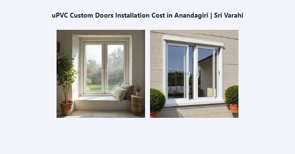 Best uPVC Custom Doors Installation Cost in Anandagiri, Kodaikanal | Sri Varahi