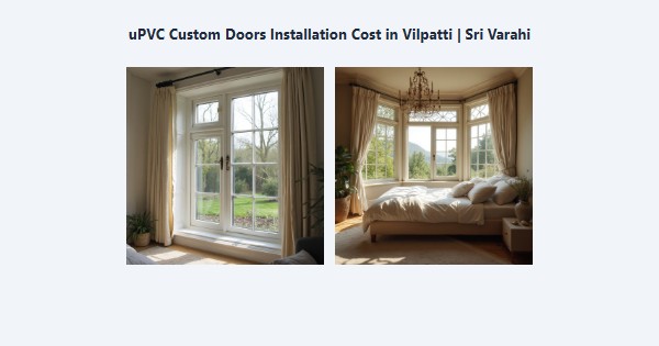 Best uPVC Custom Doors Installation Cost in Vilpatti, Kodaikanal | Sri Varahi