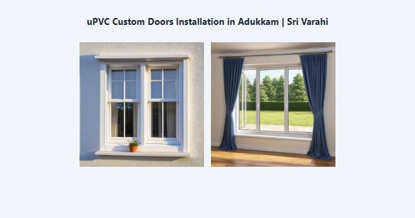 Best uPVC Custom Doors Installation in Adukkam, Kodaikanal | Sri Varahi