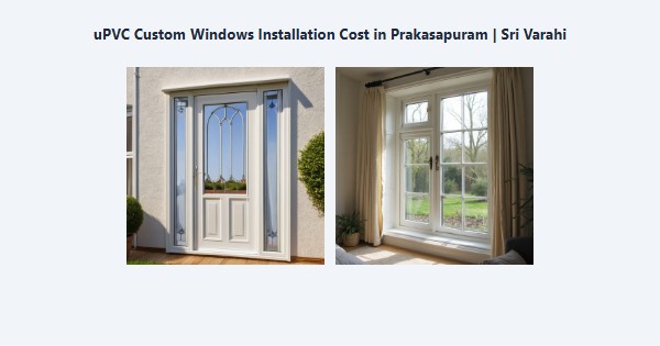 Best uPVC Custom Windows Installation Cost in Prakasapuram, Kodaikanal | Sri Varahi
