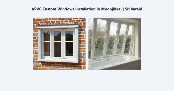 Best uPVC Custom Windows Installation in Moonjikkal, Kodaikanal | Sri Varahi
