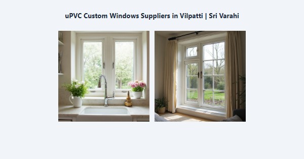 Best uPVC Custom Windows Suppliers in Vilpatti, Kodaikanal | Sri Varahi