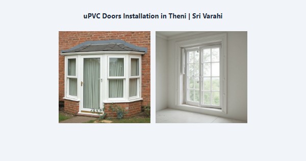 Best uPVC Doors Installation in Theni | Sri Varahi