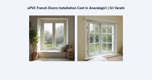 Best uPVC French Doors Installation Cost in Anandagiri, Kodaikanal | Sri Varahi