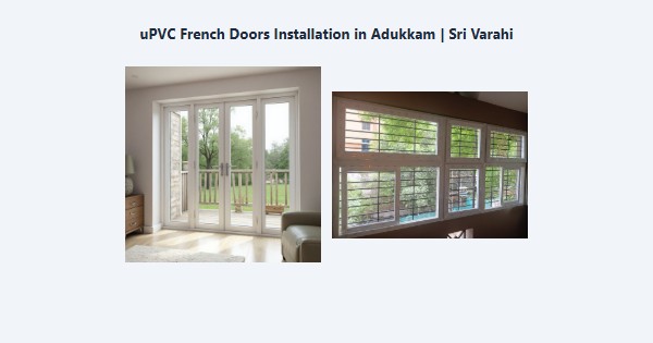 Best uPVC French Doors Installation in Adukkam, Kodaikanal | Sri Varahi