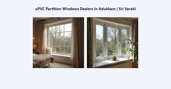 Best uPVC Partition Windows Dealers in Adukkam, Kodaikanal | Sri Varahi