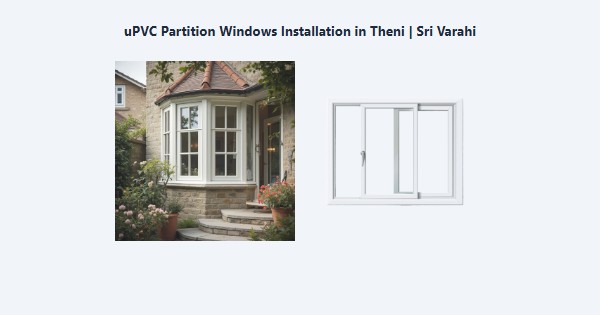 Best uPVC Partition Windows Installation in Theni | Sri Varahi