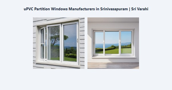 Best uPVC Partition Windows Manufacturers in Srinivasapuram, Kodaikanal | Sri Varahi