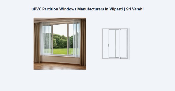 Best uPVC Partition Windows Manufacturers in Vilpatti, Kodaikanal | Sri Varahi
