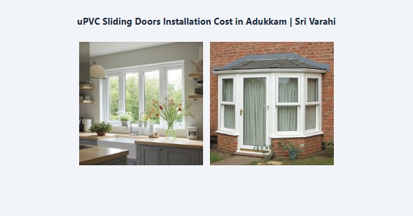 Best uPVC Sliding Doors Installation Cost in Adukkam, Kodaikanal | Sri Varahi