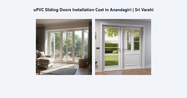 Best uPVC Sliding Doors Installation Cost in Anandagiri, Kodaikanal | Sri Varahi