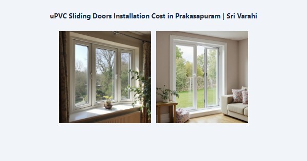 Best uPVC Sliding Doors Installation Cost in Prakasapuram, Kodaikanal | Sri Varahi