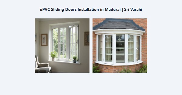 Best uPVC Sliding Doors Installation in Madurai | Sri Varahi