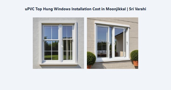 Best uPVC Top Hung Windows Installation Cost in Moonjikkal, Kodaikanal | Sri Varahi