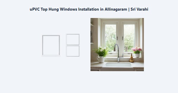 Best uPVC Top Hung Windows Installation in Allinagaram, Theni | Sri Varahi