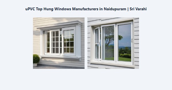 Best uPVC Top Hung Windows Manufacturers in Naidupuram, Kodaikanal | Sri Varahi