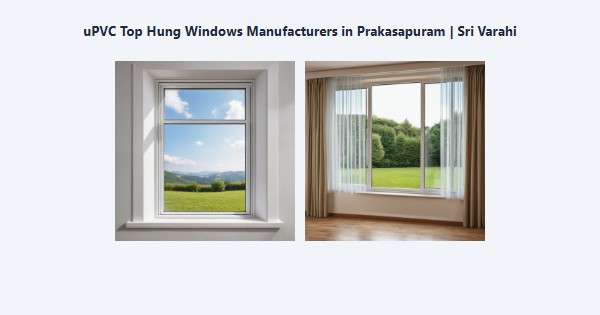 Best uPVC Top Hung Windows Manufacturers in Prakasapuram, Kodaikanal | Sri Varahi