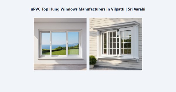 Best uPVC Top Hung Windows Manufacturers in Vilpatti, Kodaikanal | Sri Varahi