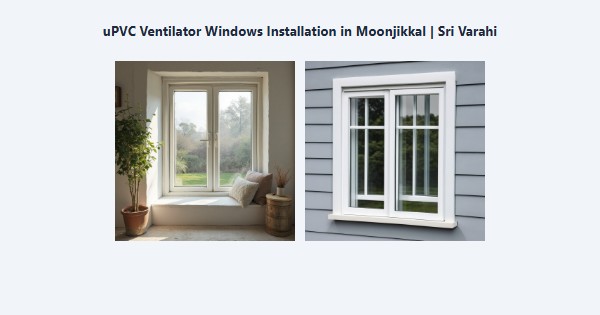 Best uPVC Ventilator Windows Installation in Moonjikkal, Kodaikanal | Sri Varahi