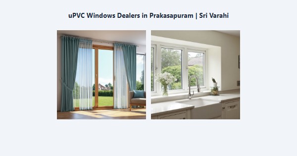Best uPVC Windows Dealers in Prakasapuram, Kodaikanal | Sri Varahi