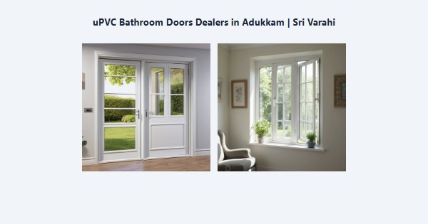Cheap uPVC Bathroom Doors Dealers in Adukkam, Kodaikanal | Sri Varahi