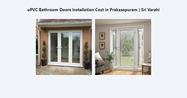 Cheap uPVC Bathroom Doors Installation Cost in Prakasapuram, Kodaikanal | Sri Varahi