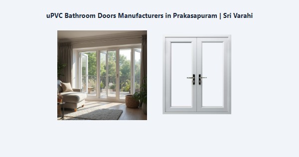 Cheap uPVC Bathroom Doors Manufacturers in Prakasapuram, Kodaikanal | Sri Varahi