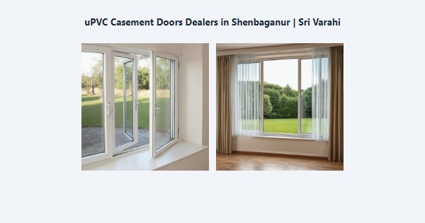 Cheap uPVC Casement Doors Dealers in Shenbaganur, Kodaikanal | Sri Varahi