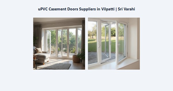 Cheap uPVC Casement Doors Suppliers in Vilpatti, Kodaikanal | Sri Varahi