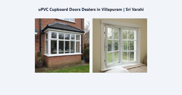 Cheap uPVC Cupboard Doors Dealers in Villapuram, Madurai | Sri Varahi