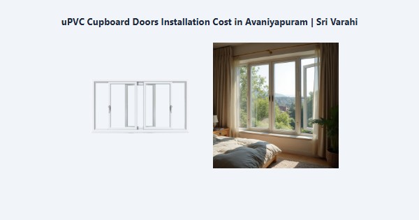 Cheap uPVC Cupboard Doors Installation Cost in Avaniyapuram, Madurai | Sri Varahi