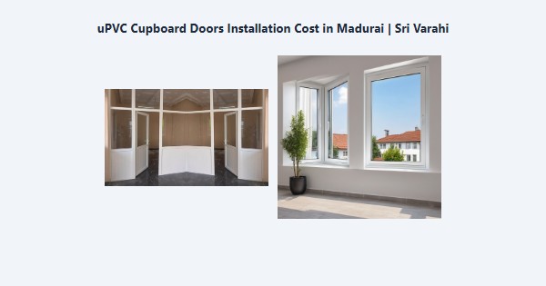 Cheap uPVC Cupboard Doors Installation Cost in Madurai | Sri Varahi