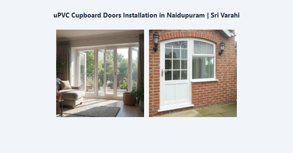 Cheap uPVC Cupboard Doors Installation in Naidupuram, Kodaikanal | Sri Varahi