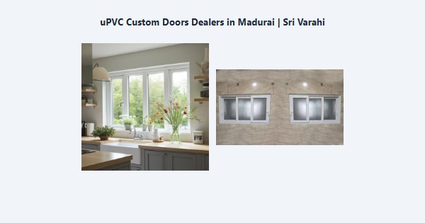 Cheap uPVC Custom Doors Dealers in Madurai | Sri Varahi